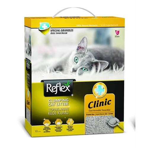 Reflex Clinic Topaklanan Kedi Kumu 2x10 Lt ürün görseli 1