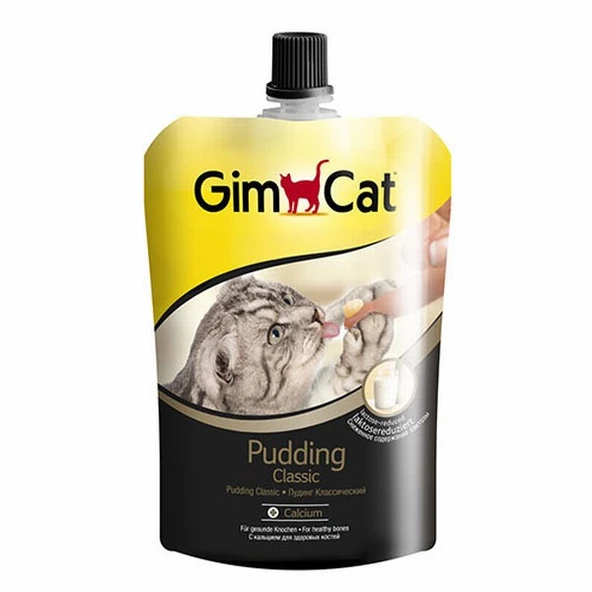 GimCat Kalsiyumlu Kedi Ödül Pudingi 150 Gr