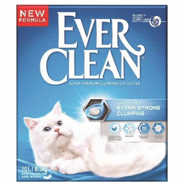 Ever Clean Extra Strong Clumping Kokusuz Topaklanan Kedi Kumu 10 Lt ürün görseli