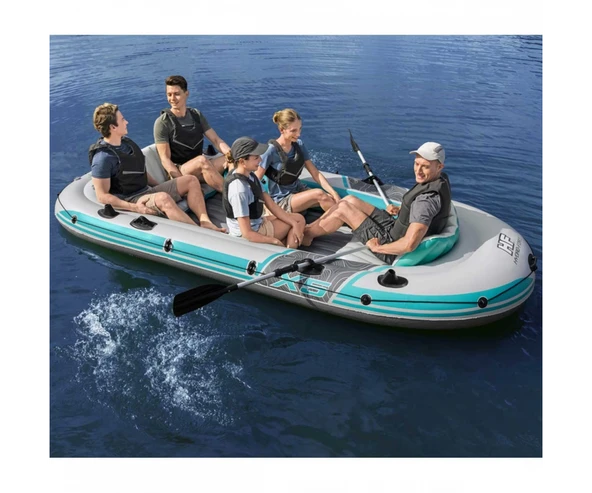 Bestway 65159 VOYAGER X5 Şişme Bot 5 Kişilik 364X166CM - 6