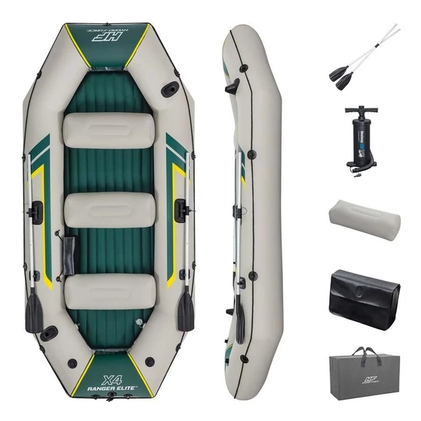 Bestway 65157 Ranger Elite X4 Şişme Bot 320x130cm - 11