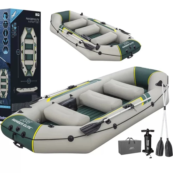 Bestway 65157 Ranger Elite X4 Şişme Bot 320x130cm - 2