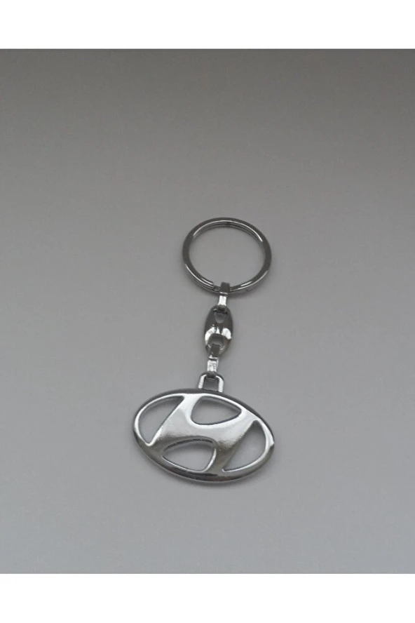 Hyundai Araba Anahtarlığı Metal Anahtarlık 3d Anahtarlık Hyundai Logolu Anahtarlık