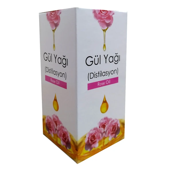 LokmanAVM Gül Yağı Distilasyon Rose Oil Cam Şişe 20 ML - Resim 4