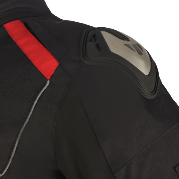 Vexo Axıon H20 4 Mevsim Motosiklet Montu Siyah-kırmızı - 3