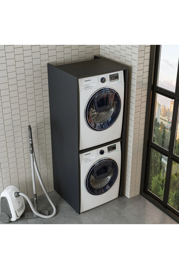 ROOMART Banyo Dolabı Çamaşır Ve Kurutma Makinesi Dolabı - 4