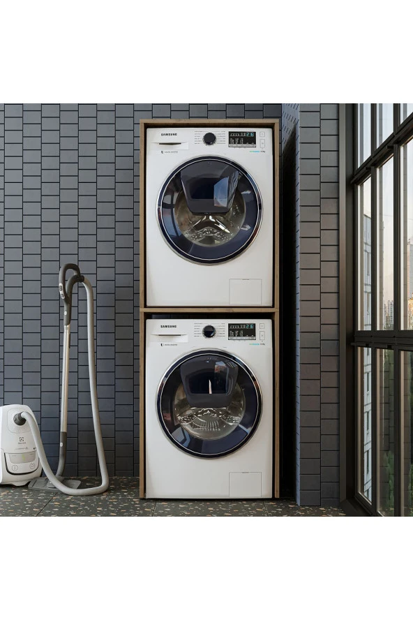ROOMART Banyo Dolabı Çamaşır Ve Kurutma Makinesi Dolabı - 6
