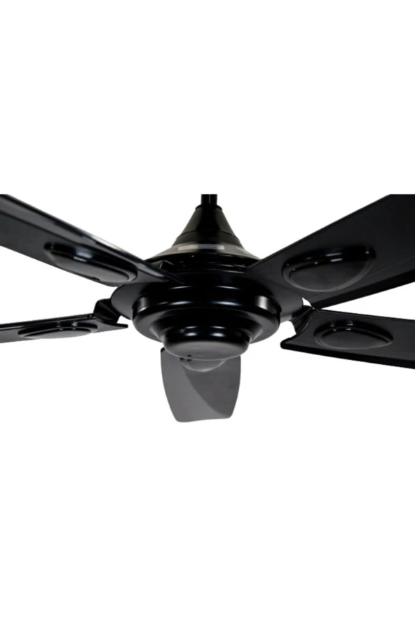 Alsanfan Dark Siyah Aydınlatmasız Uzaktan Kumandalı 140cm Tavan Vantilatörü - Resim 4