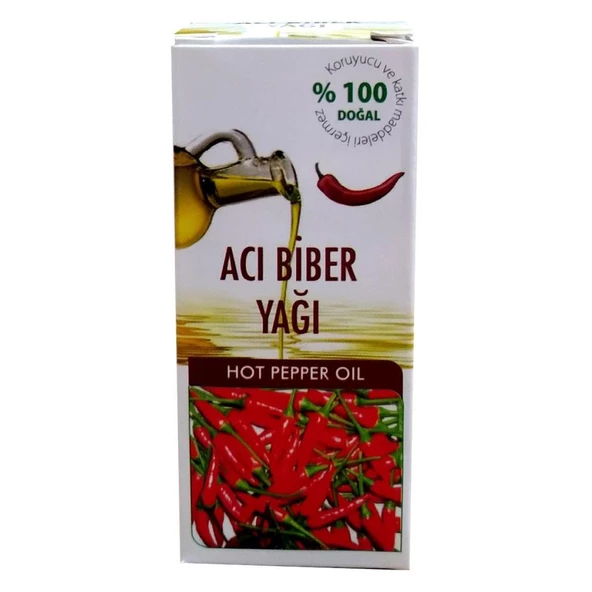 Tabiat Market Acı Biber Yağı 50 ML Doğal %100 Saf Katkısız Bitki - 2