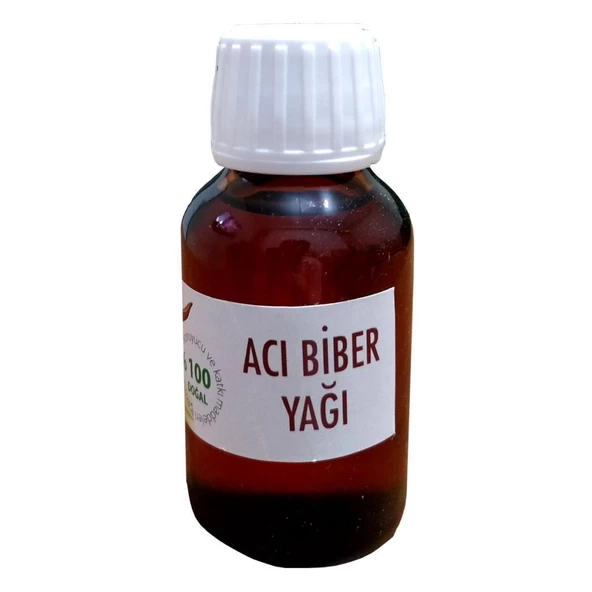 Tabiat Market Acı Biber Yağı 50 ML Doğal %100 Saf Katkısız Bitki - 3