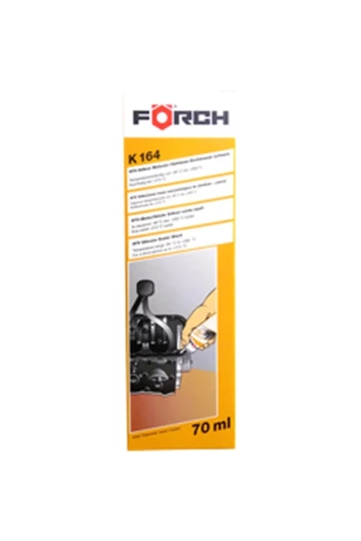 FÖRCH RTV SİLİKON SIVI CONTA SİYAH K164 70ML