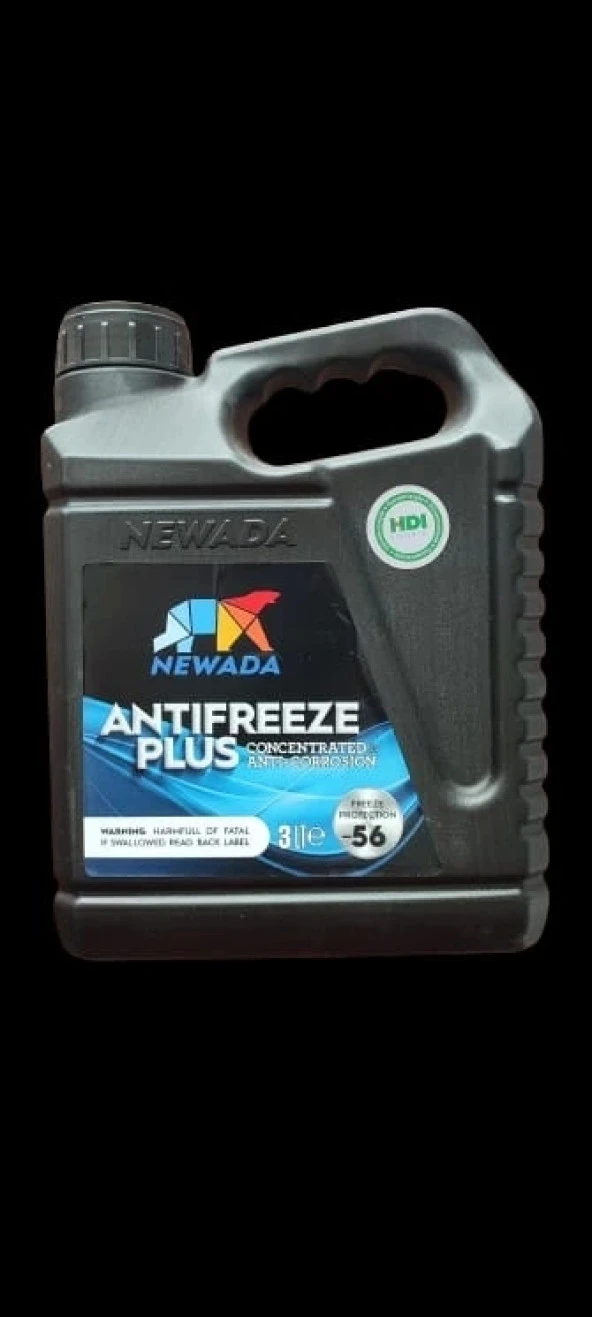 NEWADA NWD M3 ANTIFRIZ PURE PLUS EXTRA BLUE(-56) MAVI 3LT.(HDI SİGORTA GÜVENCESİYLE)