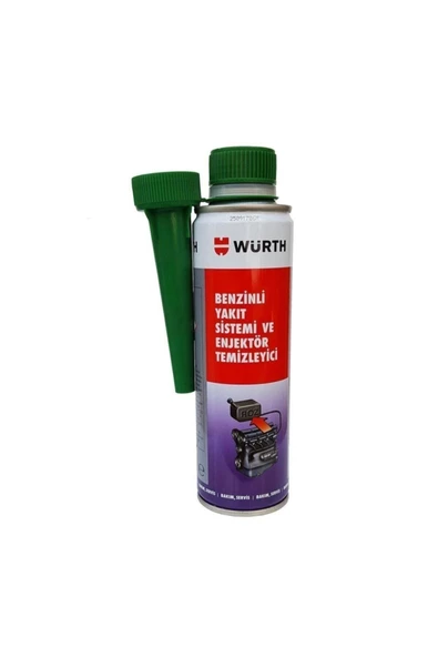 WÜRTH BENZİNLİ YAKIT SİSTEMİ VE ENJEKTÖR TEMİZLEYİCİ 300ML