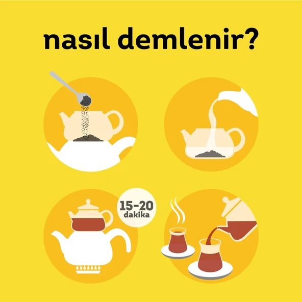 Lipton Yellow Label Siyah Dökme Çay 1000 gr - 6