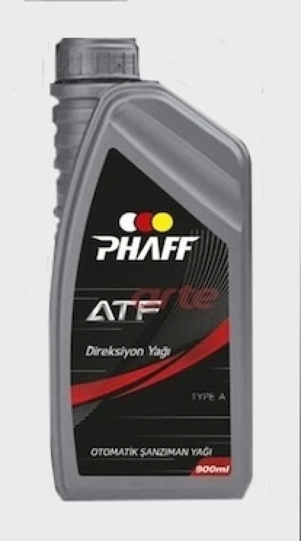 PHAFF 060001 ATF HIDROLIK DIREKSIYON YAGI 900 ML KIRMIZI