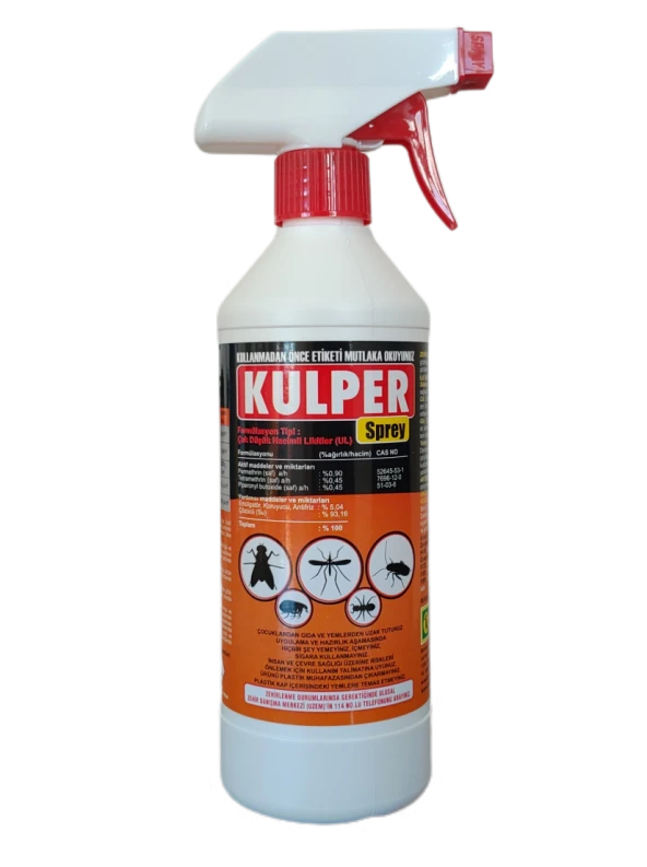 Kulper Kullanıma Hazır Haşere Öldürücü Sprey | 500 ml