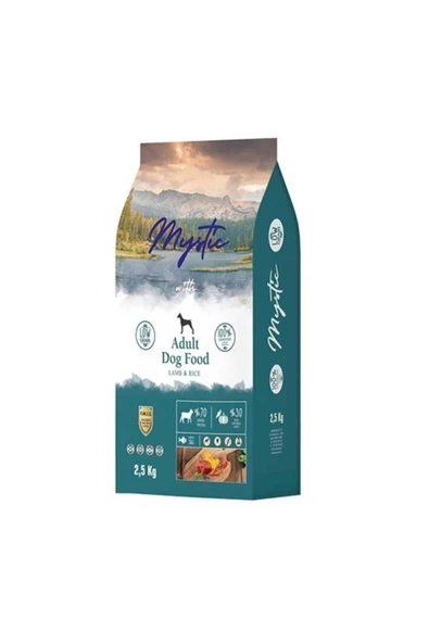 Mystic Az Tahıl Yetişkin Köpek Maması Kuzu 2,5 Kg