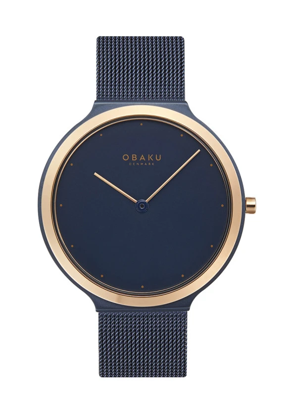 Obaku Denmark V269GXSLML Quartz Safir Kristal 40 mm Erkek Kol Saati