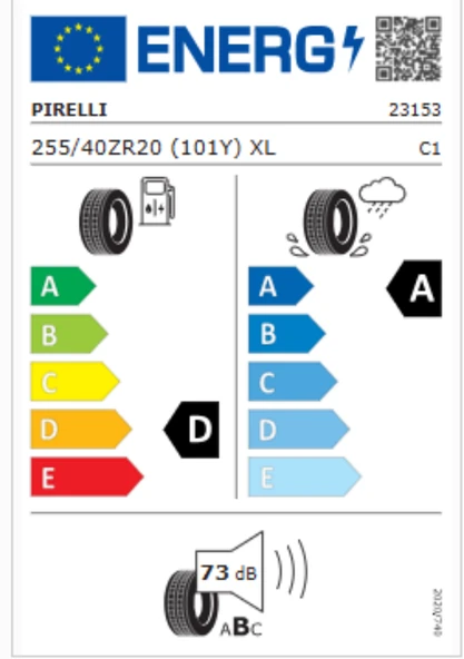 Pirelli PZero Porsche (N1) 255/40R20 101Y XL Oto Yaz Lastiği (Üretim Yılı: 2024) - Resim 3