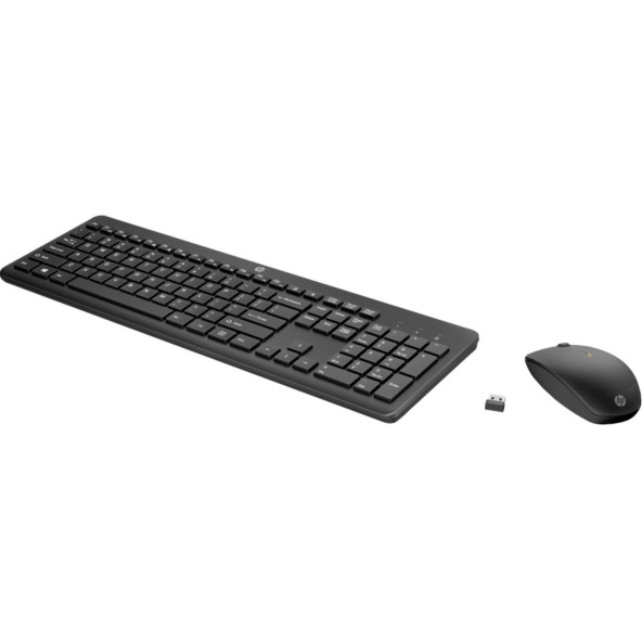 HP 235 1Y4D0AA Siyah Kablosuz Klavye Mouse Seti 2,4 GHz 1600 DPI (Pil Süresi 16 ay)