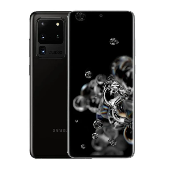 Samsung Galaxy S20 Ultra Black 128GB Yenilenmiş C Kalite (12 Ay Garantili)