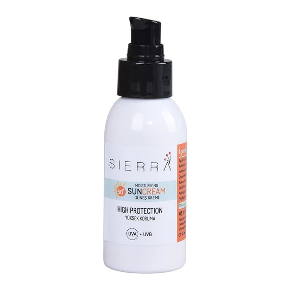 Sierra SPF 50 Güneş Koruyucu Yüz Kremi 50 ml - 2