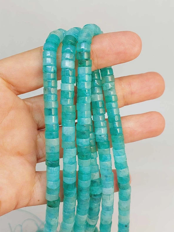 Amazonit Taşı Şekilli 3x6mm Dizi (49350) ürün görseli