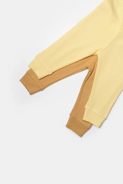 Bebek 2 Parça Pantolon, %50 Bambu - %50 Organik Pamuk, Bebek ve Yenidoğan Serisi - CSYB9031 - 8