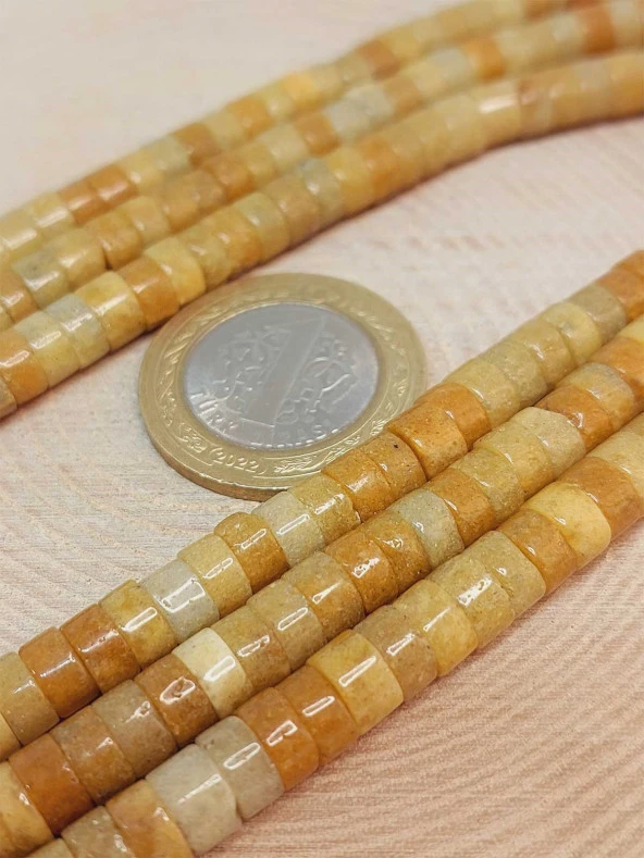 Akik Taşı Şekilli 3x6mm Dizi (49352) ürün görseli 1