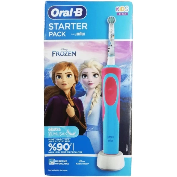 Oral-B Stages Power Kids Frozen Elektrikli Diş Fırçası + 2'li Yedek Başlık