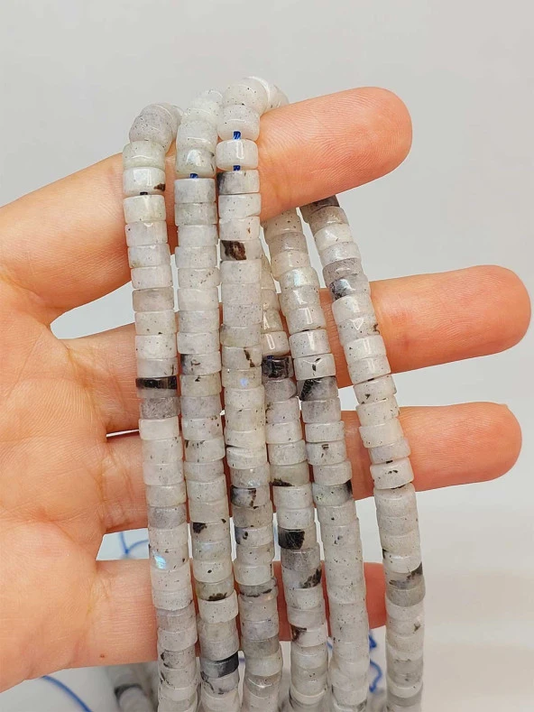 Ay Taşı Şekilli 3x6mm Dizi (49356)