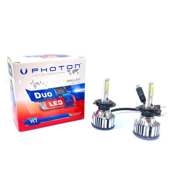 Duo H7 Led Xenon 6000k Şimşek Etkili