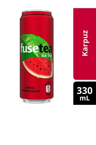 Fuse Tea Karpuz Aromalı Içecek Soğuk Çay 330 Ml X 12 Adet - 2
