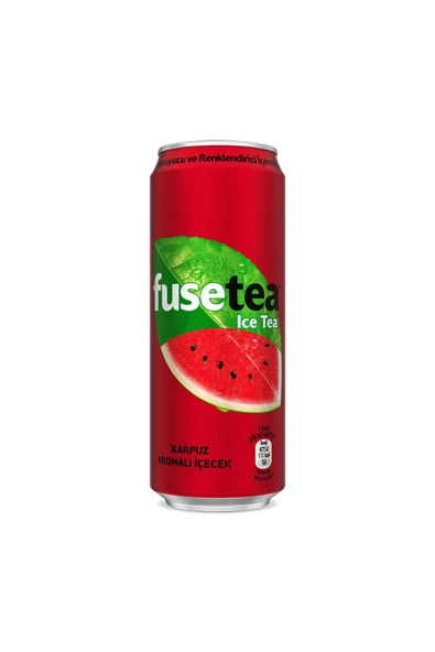 Fuse Tea Karpuz Aromalı Içecek Soğuk Çay 330 Ml X 12 Adet - 3
