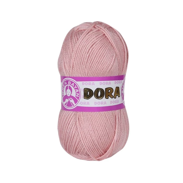 Ören Bayan Dora Örgü İpi - Somon - 1 Adet - ( Renk Kodu : 119 ) ürün görseli 1