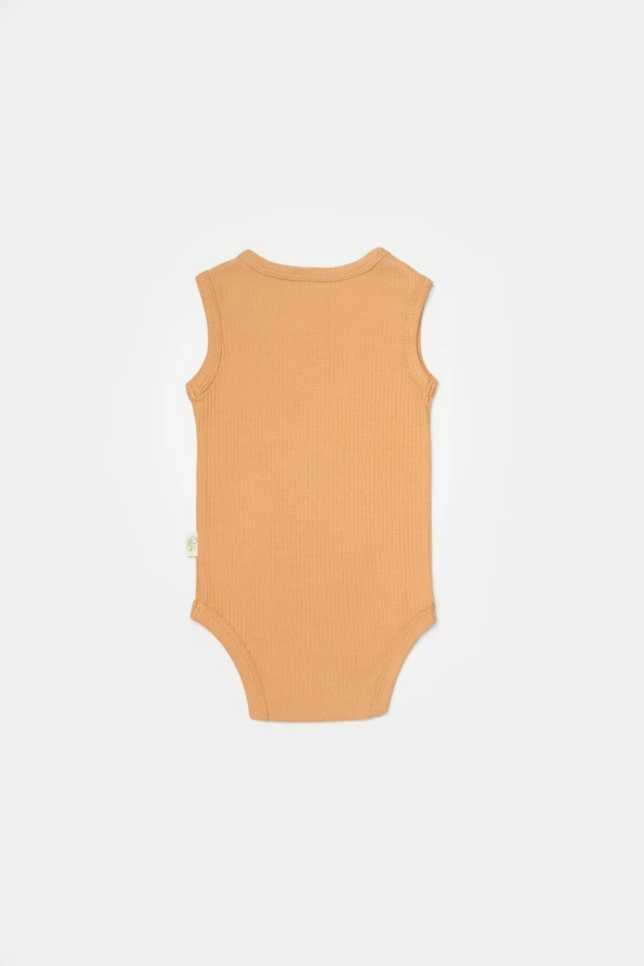 Bebek 2 Parça Kolsuz Body, %50 Bambu - %50 Organik Pamuk, Bebek ve Yenidoğan Serisi - CSYB9013 - 6