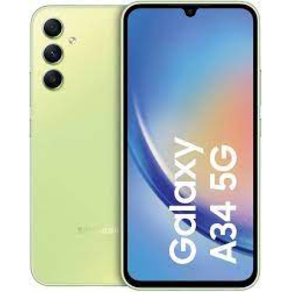 Samsung Galaxy A34 256 GB 8 GB Ram YEŞİL RENK (Samsung Türkiye Garantili) - 6