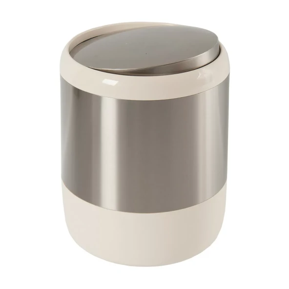 Primanova Lima Çöp Kovası Bej - Ev M-E06-09 ürün görseli