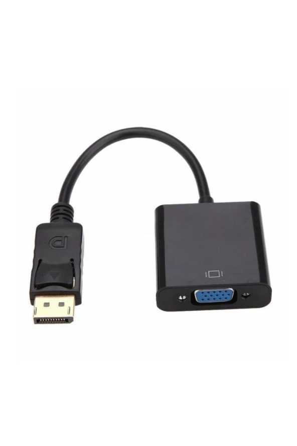 Displayport To Vga Çevirici Adaptör Display Erkek Vga Dişi