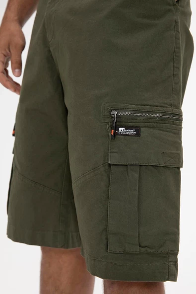 Bad Bear Rope Erkek Şort 23.01.11.002 Haki - 4