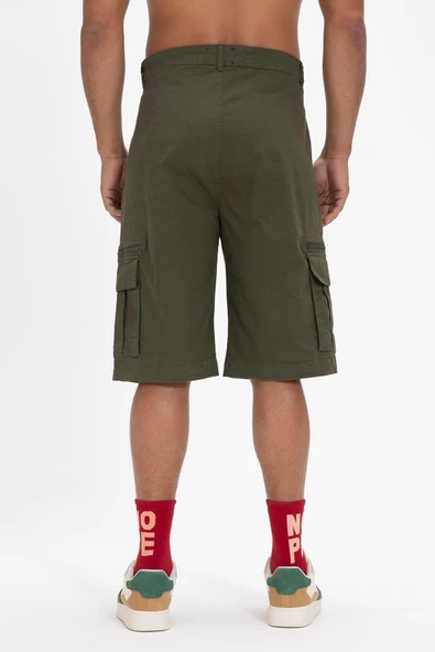 Bad Bear Rope Erkek Şort 23.01.11.002 Haki - 5