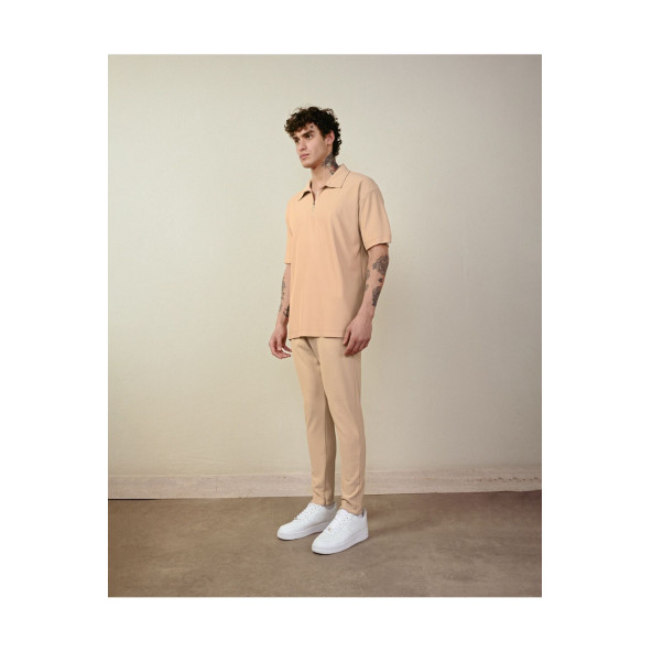 marrakech Ön Fermuarlı Detaylı Tişört - Resim 2