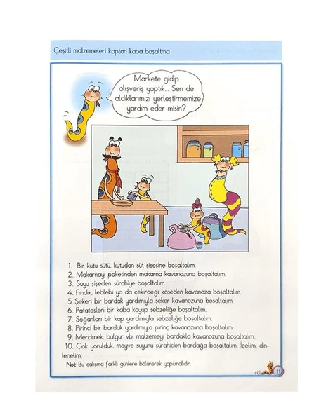 5-6 Yaş Tıstısın Maceraları Okul Öncesi Kitap Morpa Yayınları - 4