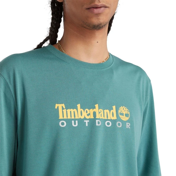 Timberland UV-PRO GRAPHIC Erkek Tişört  TB0A5SFXCL61 - Resim 3