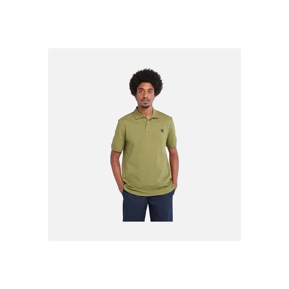 Timberland Pique Short Sleeve Polo Erkek T-Shirt TB0A26N4CL61