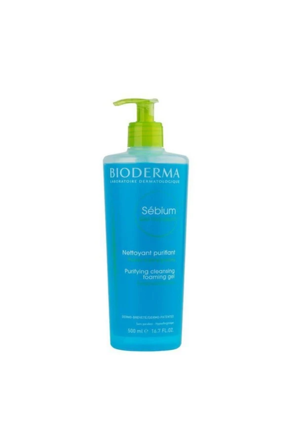 Bioderma Sebium Foaming Gel 500 ml Karma ve Yağlı Ciltler Temizleme Jeli