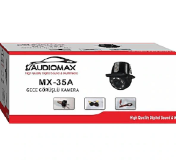AUDİOMAX MX-35A LEDLİ NSTC GERİ GÖRÜŞ KAMERA - 2