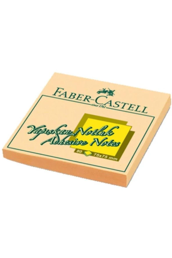 Faber Castell Not Kağıdı 75*75 Harmony Yapışkanlı Krem