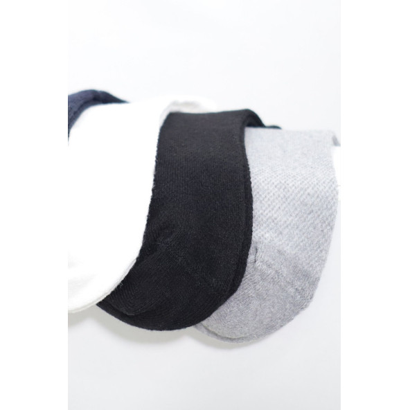 Kız - Erkek Çorap Sneakers Model Pamuklu Terletmez (4 ÇİFT) Çocuk Çorabı - 6