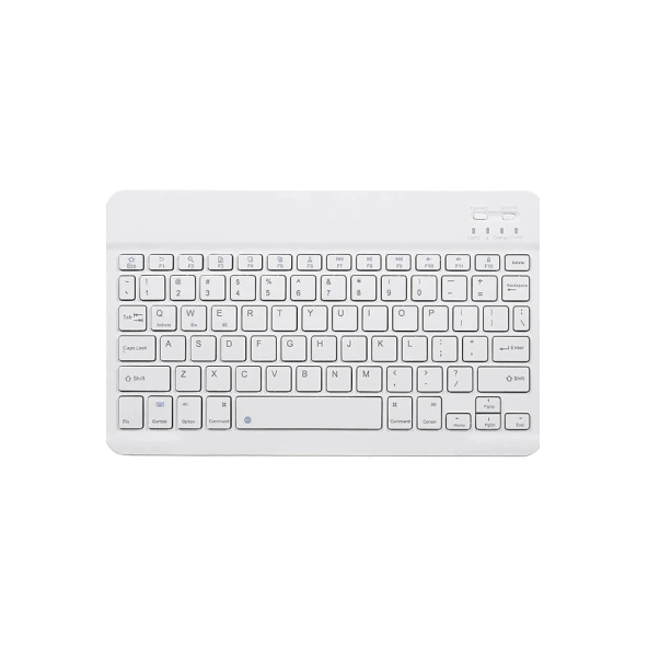 QASUL Tüm Cihazlara Uyumlu Akıllı Taşınabilir Şarj Edilebilir Kablosuz Bluetooth Klavye ve Mause Seti - 5